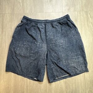Lululemon Shorts Men's XL Lined Pace Breaker 9" Inseam Running Workout Geo Print